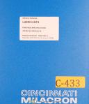 Cincinnati Milacron-Cincinnati Milacron 2L, EL, 2MH, ED Plain & Universal Parts & Service Manual-2L-2MH-ED-EL-06